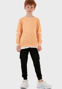 LELA Set Regular Fit - Sudadera - Orange