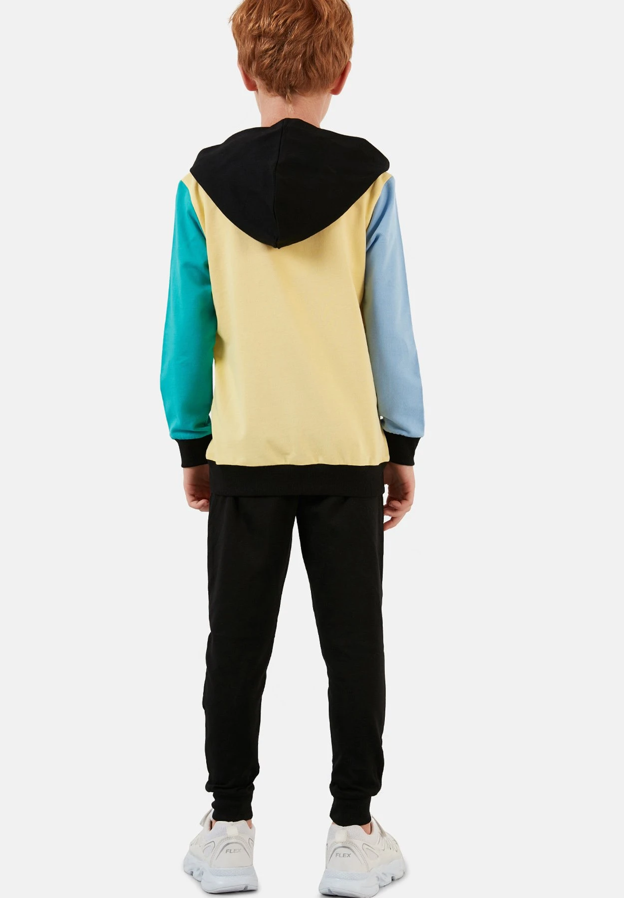 LELA Set Regular Fit - Jersey Con Capucha - Yellow - Imagen 3