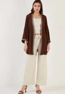 LELA Chaqueta De Punto - Brown