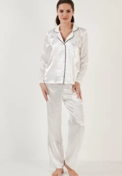 LELA Regular Fit - Pijama - Ecru