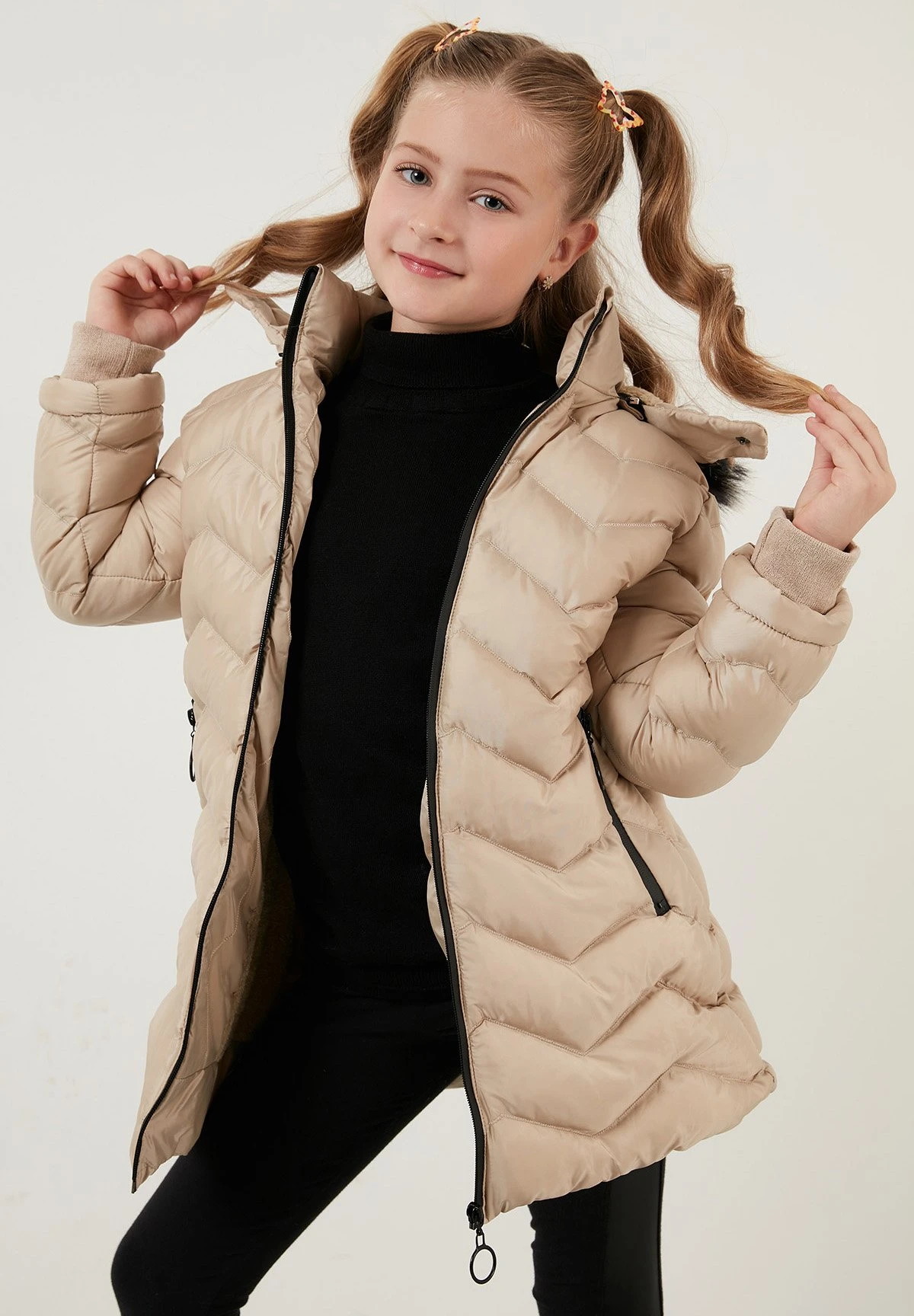LELA Regular Fit - Abrigo De Invierno - Stone Colored - Imagen 6