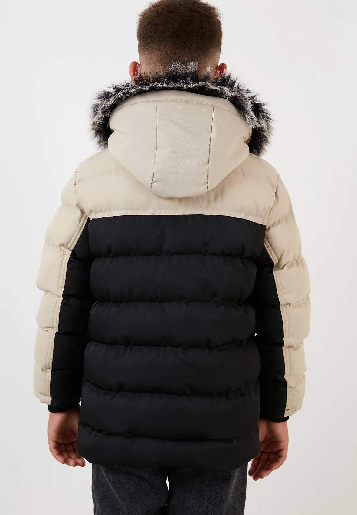 LELA Regular Fit - Abrigo De Invierno - Stone Colored-Black - Imagen 3