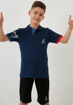 LELA Regular Fit - Shorts - Navy Blue