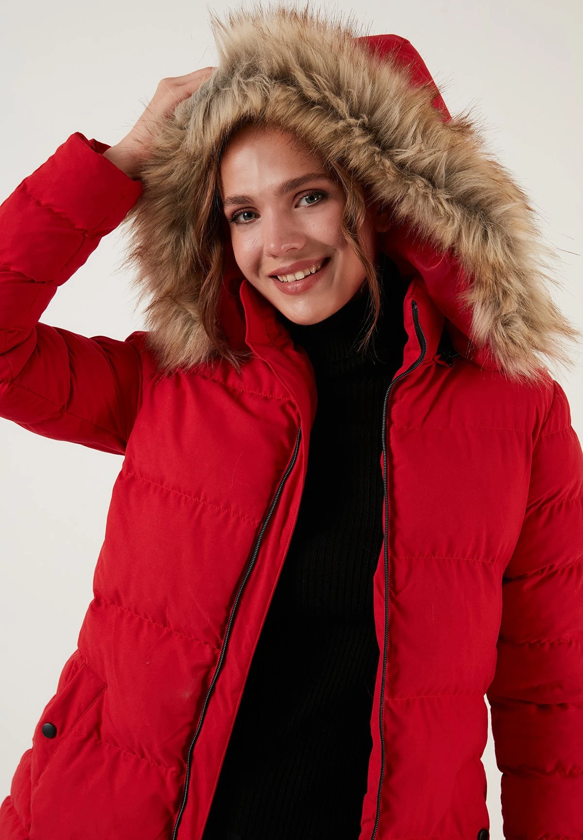 LELA Slim Fit - Chaqueta De Invierno - Red - Imagen 5