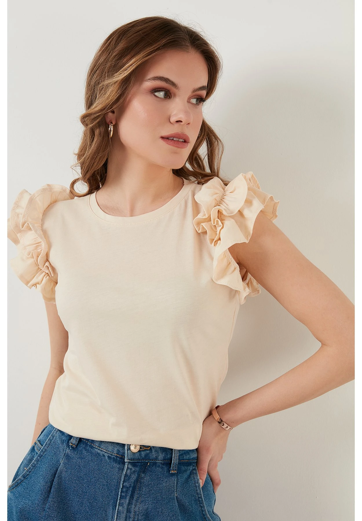 LELA Camiseta Estampada - Stone Colored - Imagen 7