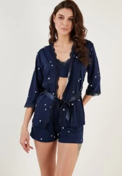 LELA Soft Touch - Pijama - Dark Blue