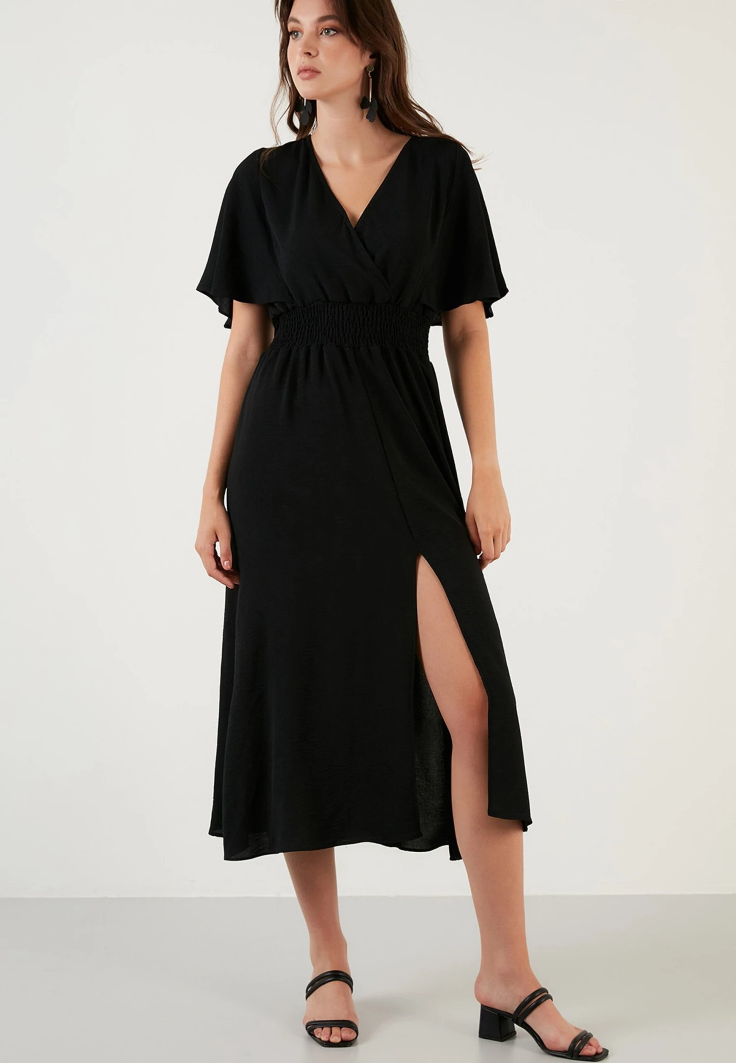 LELA Regular Fit - Vestido Informal - Black - Imagen 6