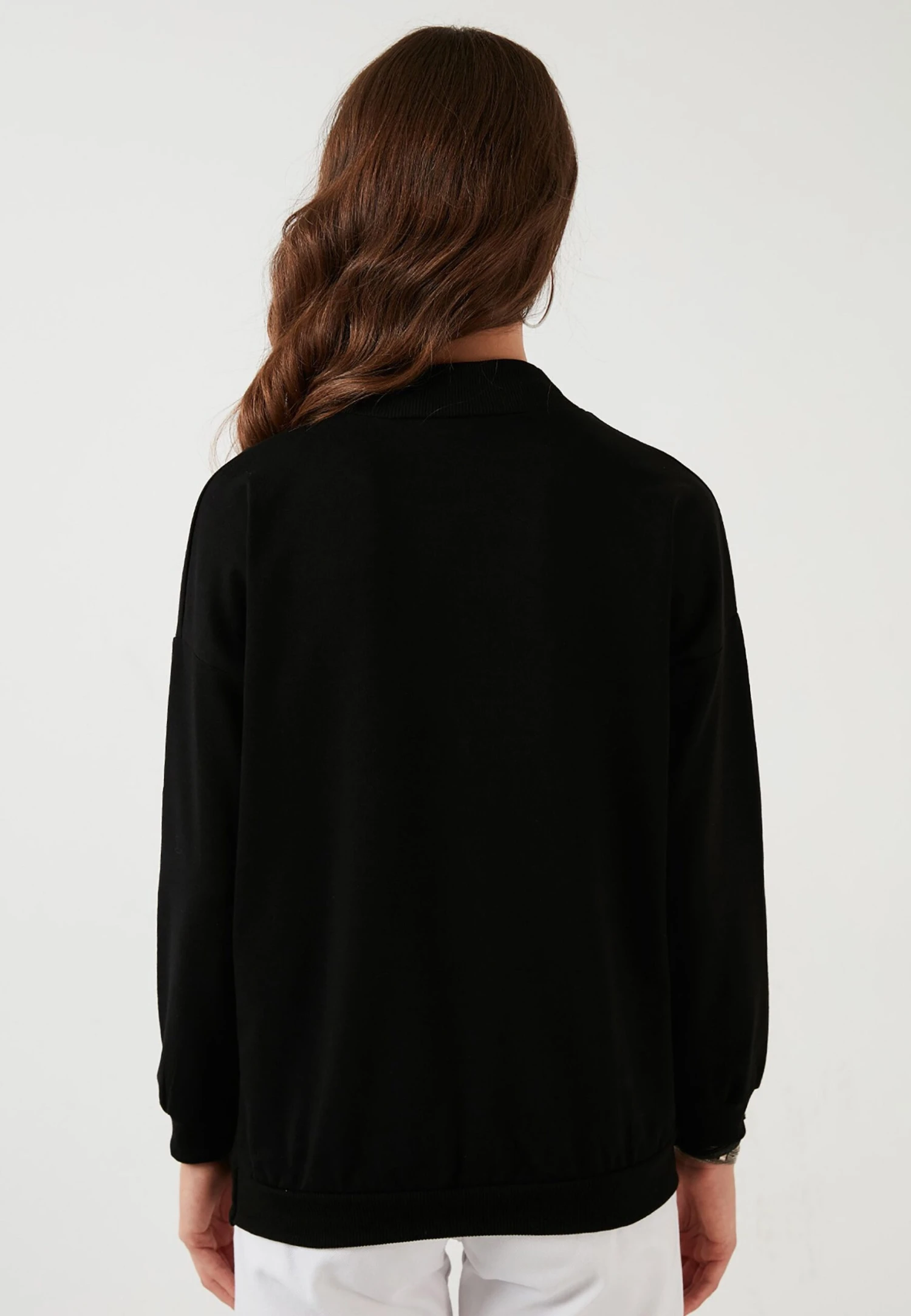 LELA Regular Fit - Sudadera - Black - Imagen 2