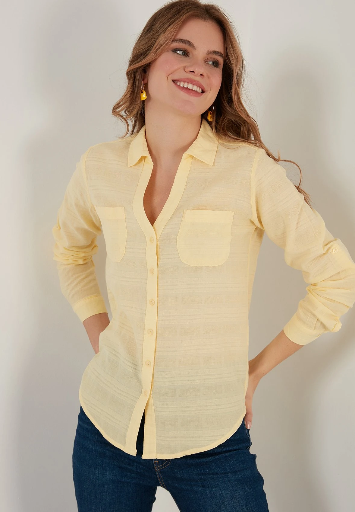 LELA Camisa - Yellow