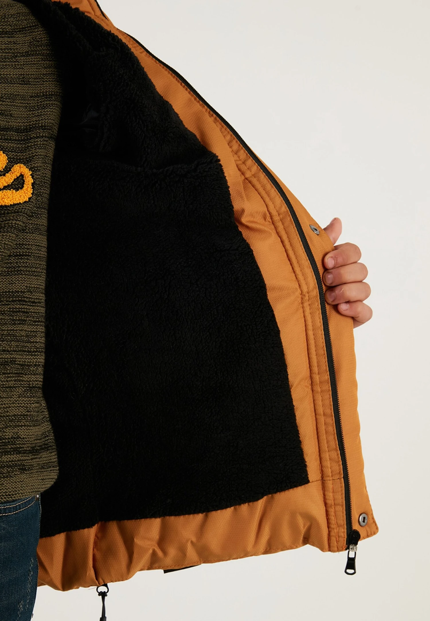 LELA Regular Fit - Abrigo De Invierno - Mustard - Imagen 3