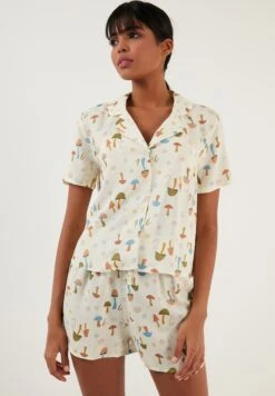 LELA Regular Fit - Pijama - Beige