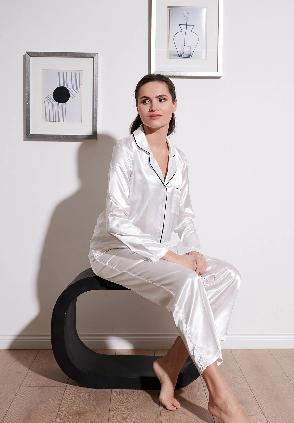 LELA Regular Fit - Pijama - Ecru - Imagen 7