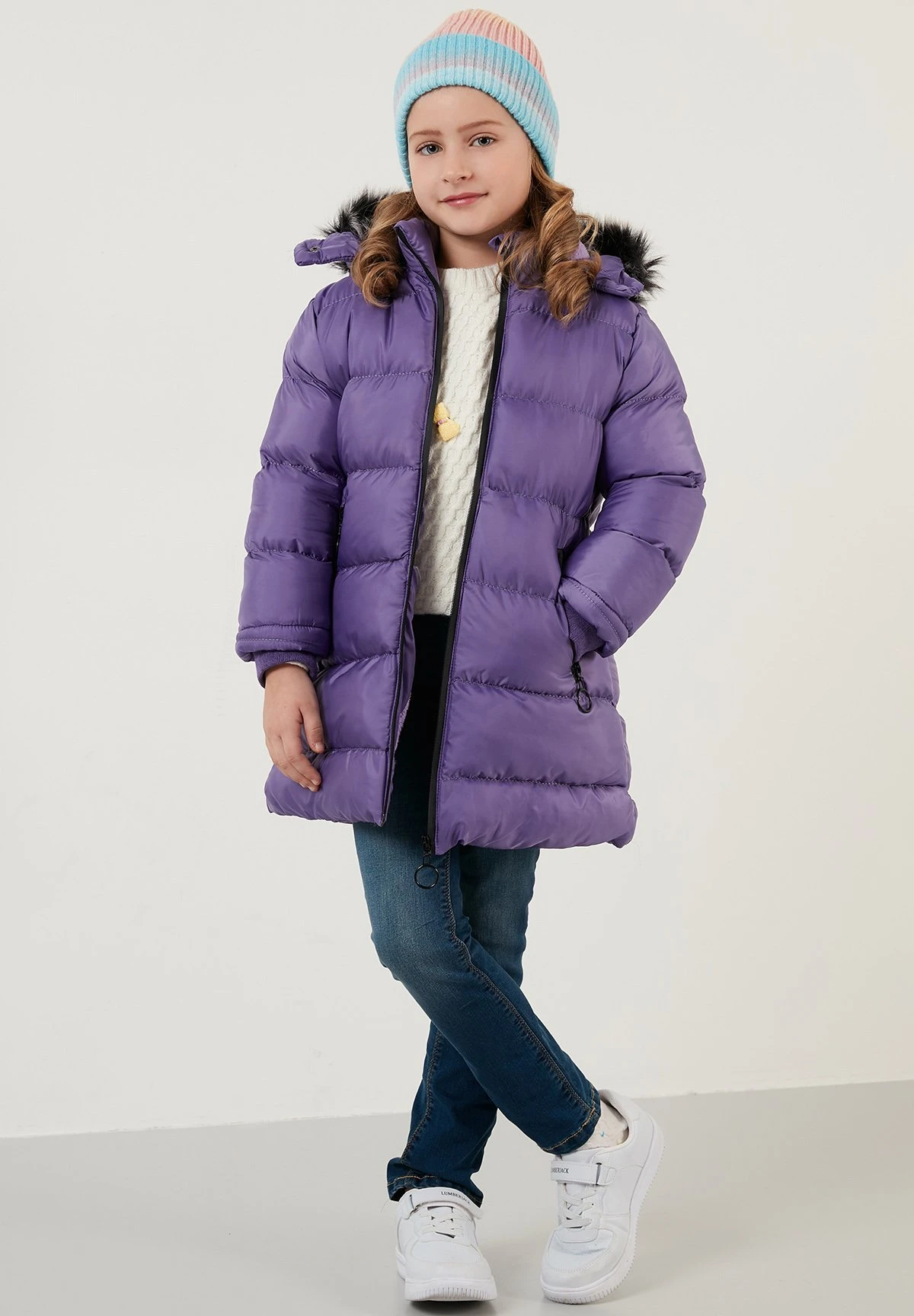 LELA Regular Fit - Abrigo De Invierno - Lilac - Imagen 2