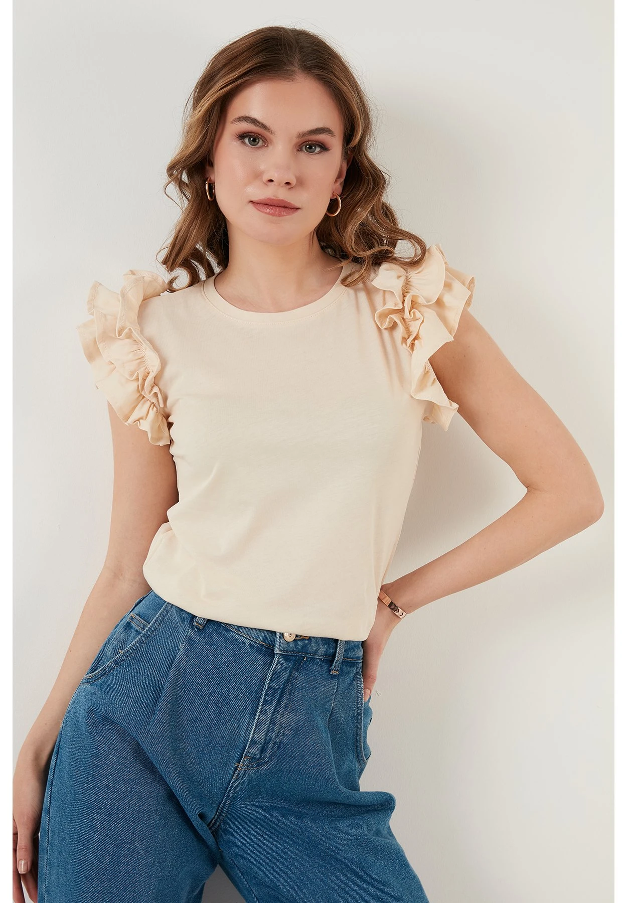 LELA Camiseta Estampada - Stone Colored - Imagen 6