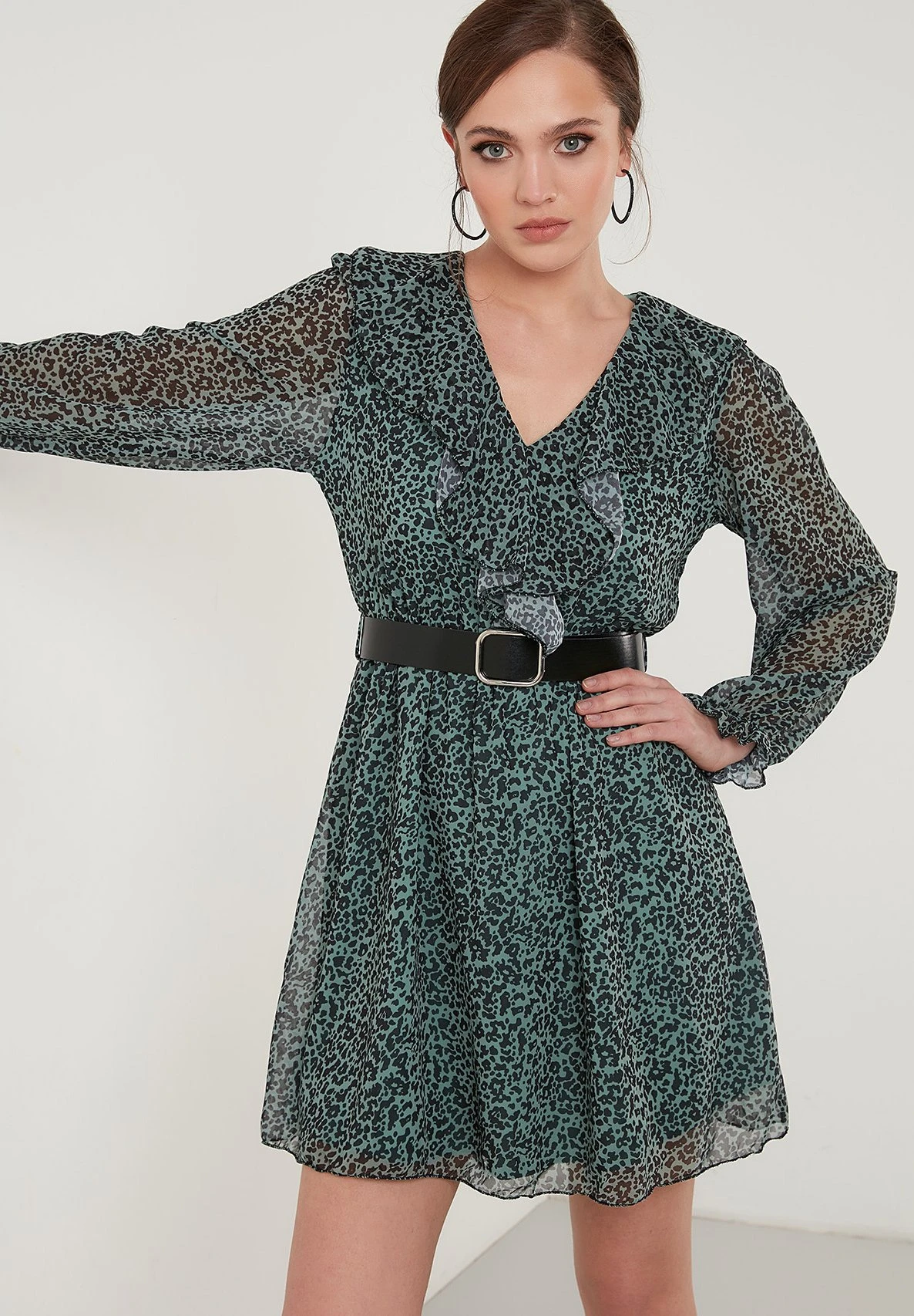 LELA Regular Fit - Vestido Informal - Mint - Imagen 4