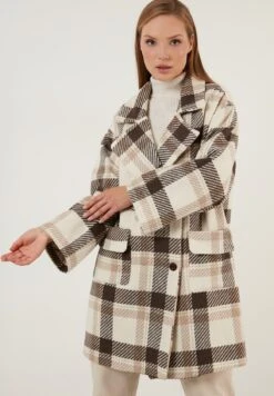 LELA Loose Fit - Abrigo Clásico - Brown