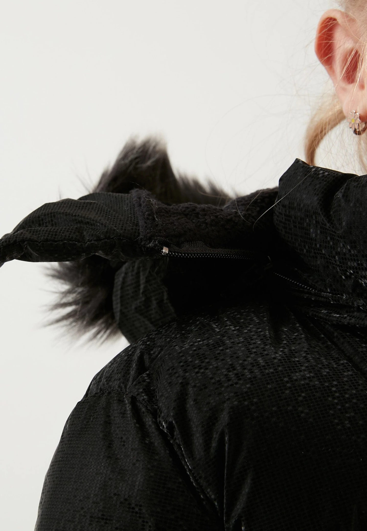 LELA Regular Fit - Abrigo De Invierno - Black - Imagen 4