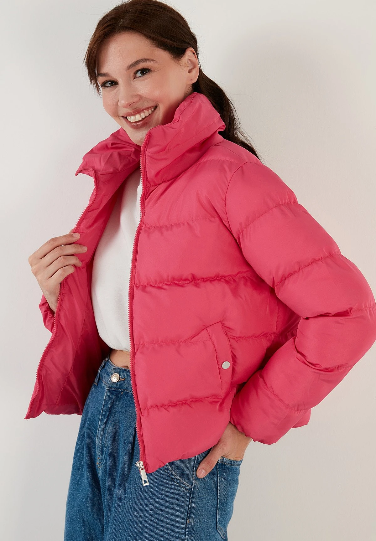 LELA Regular Fit - Chaqueta De Invierno - Fuchsia - Imagen 3