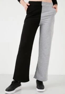 LELA Regular Fit - Pantalones Deportivos - Black-Grey