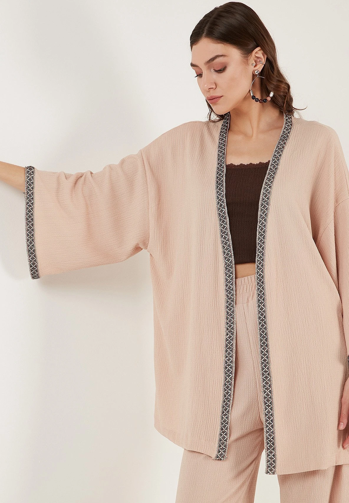 LELA Chaqueta De Punto - Stone - Imagen 4