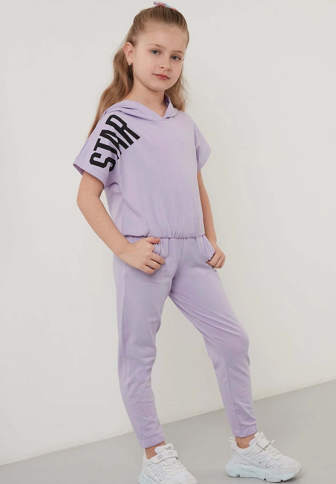 LELA Regular Fit - Chándal - Lilac - Imagen 5