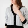 LELA Regular Fit - Chaqueta De Punto - Black