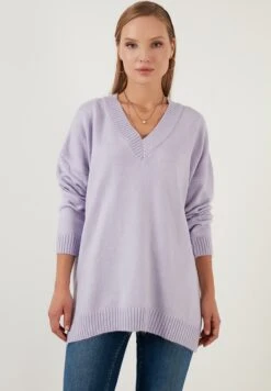 LELA Loose Fit - Jersey De Punto - Lilac