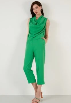 LELA Two Piece Set - Regular Fit - Pantalones - Green