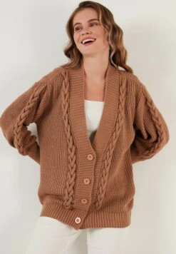 LELA Chaqueta De Punto - Camel