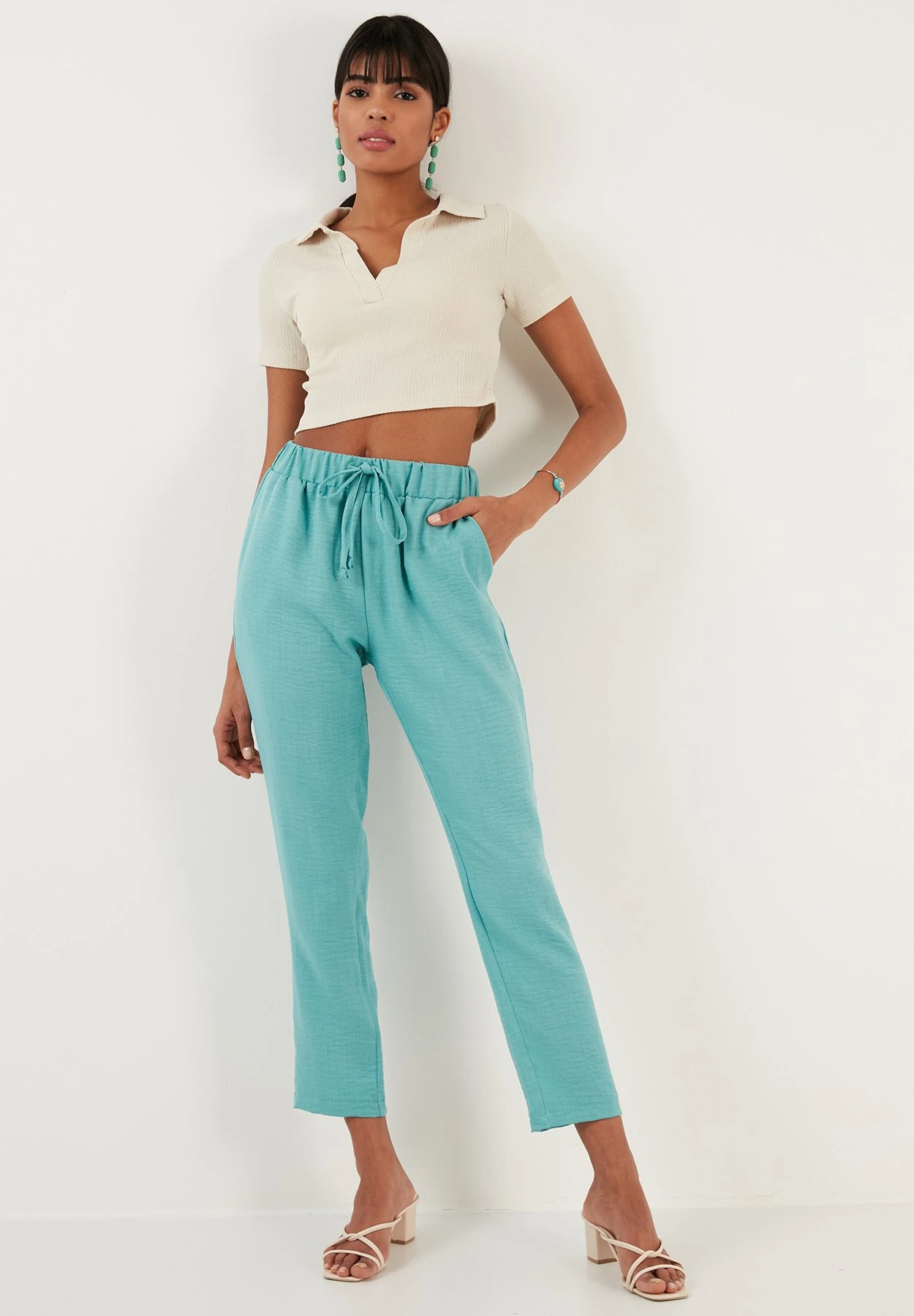 LELA Slim Fit - Blusa - Stone - Imagen 2