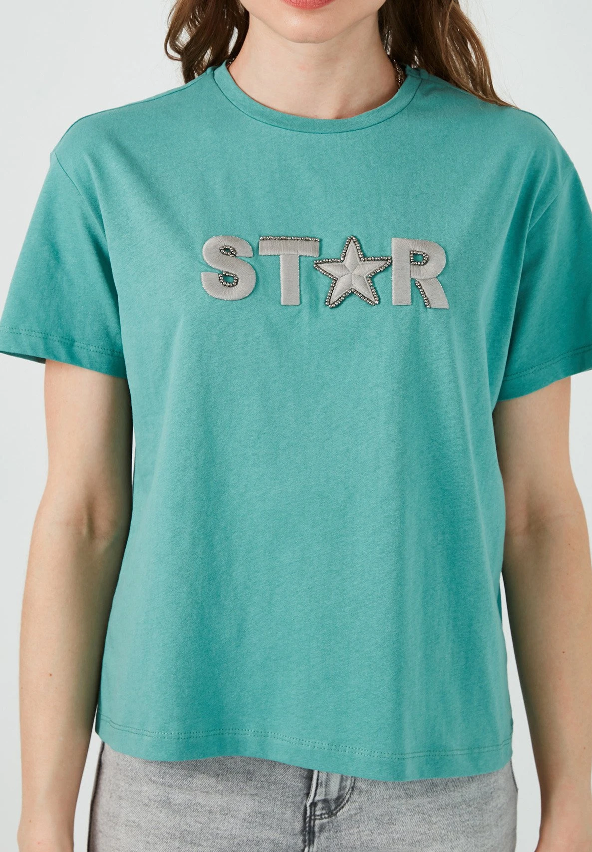 LELA Camiseta Estampada - Mint - Imagen 4