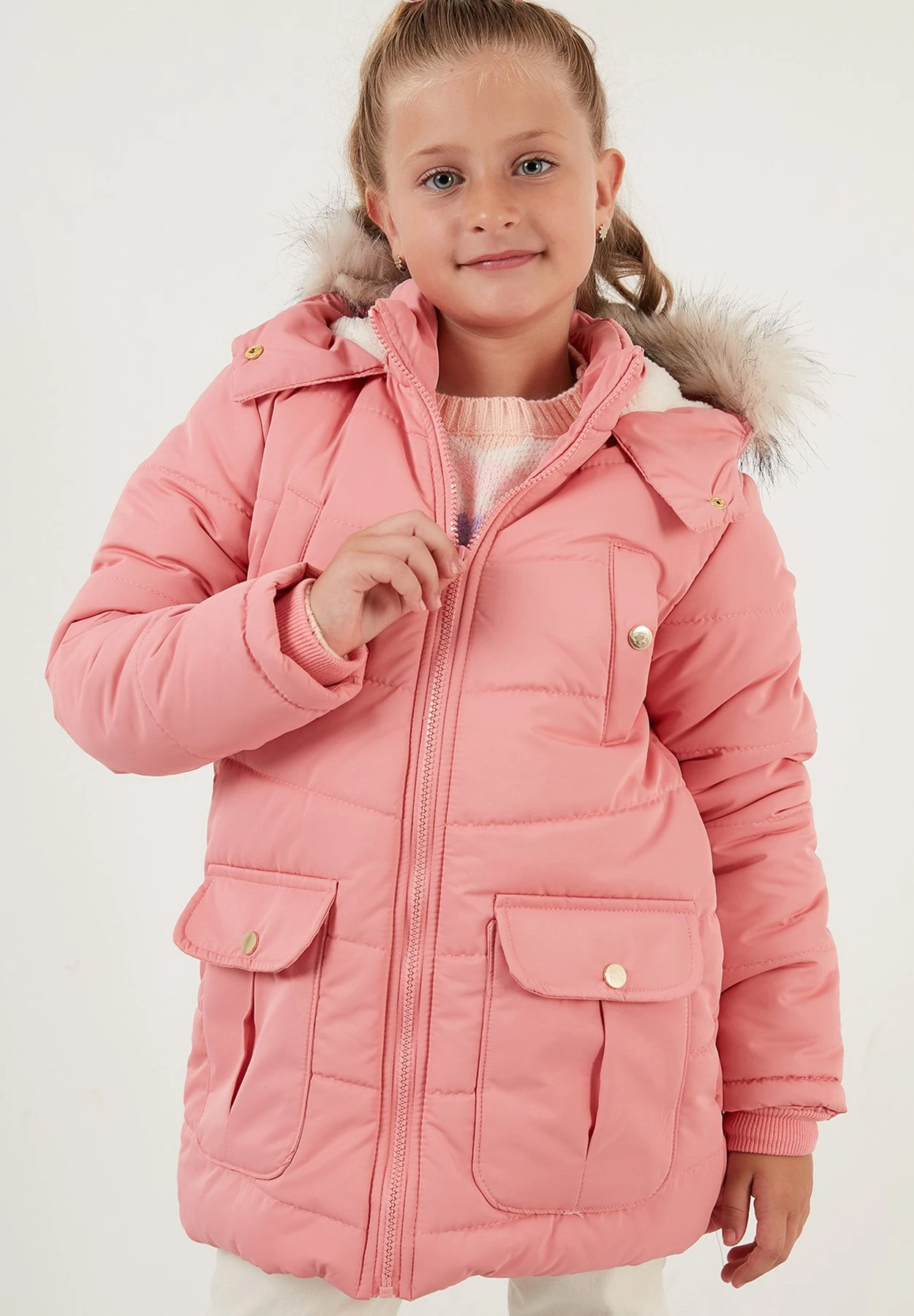 LELA Regular Fit - Abrigo De Invierno - Soft Pink