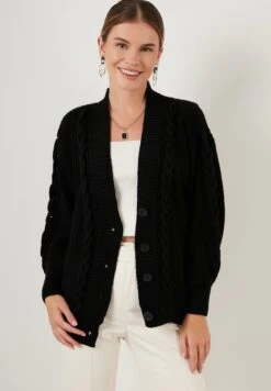 LELA Chaqueta De Punto - Black