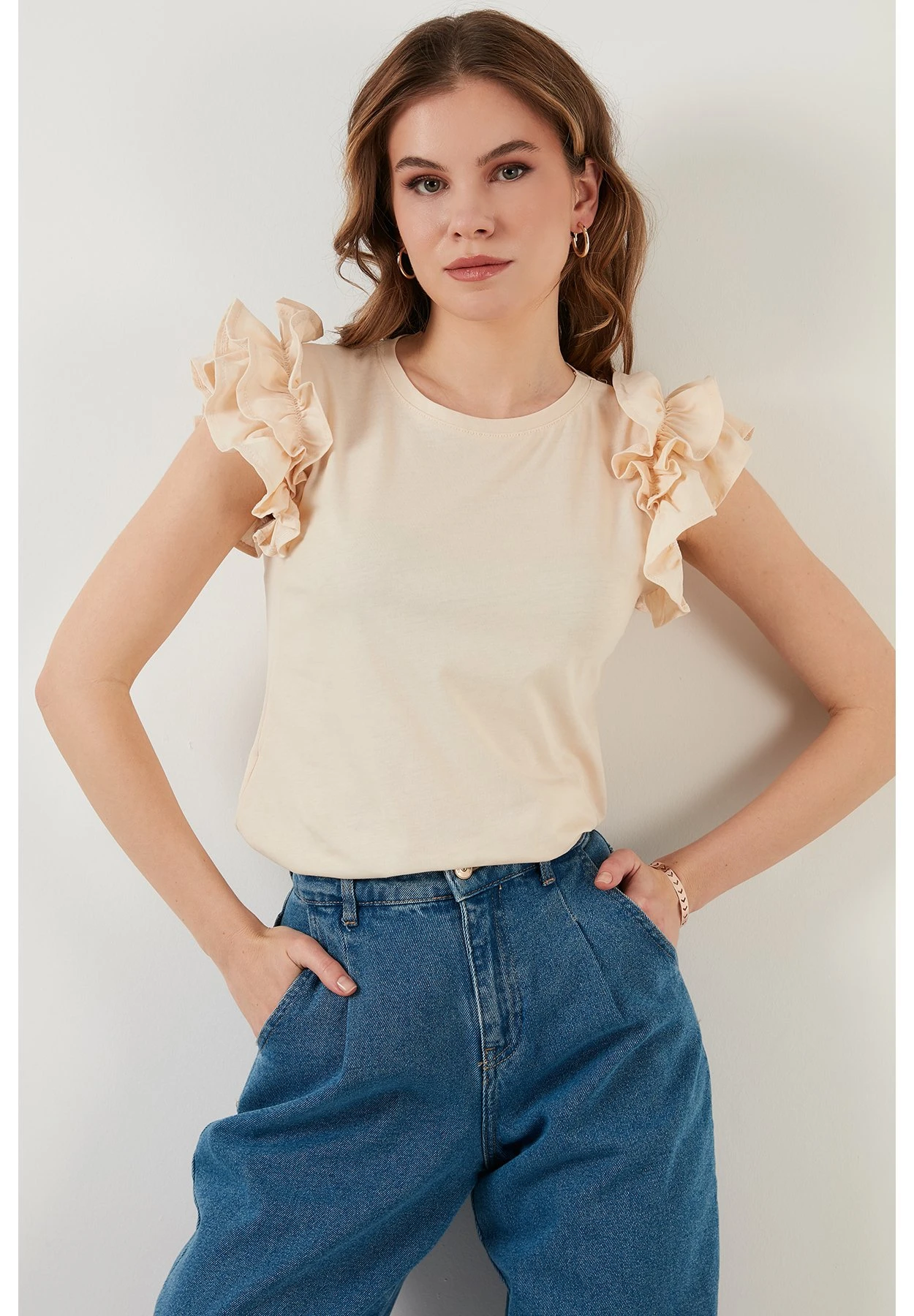 LELA Camiseta Estampada - Stone Colored - Imagen 5