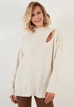 LELA Jersey De Punto - Ecru