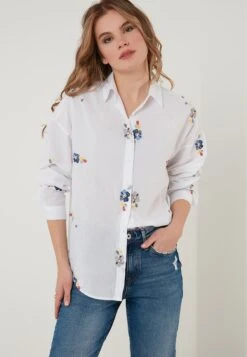 LELA Regular Fit - Camisa - White