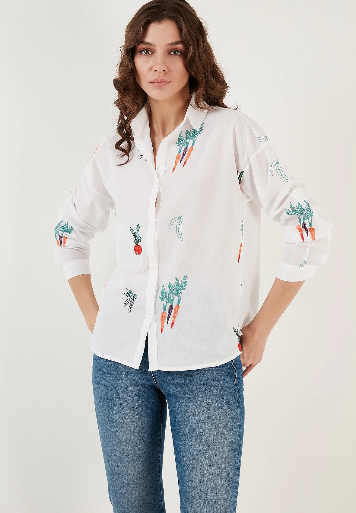 LELA Camisa - White