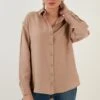LELA Regular Fit - Camisa - Mink