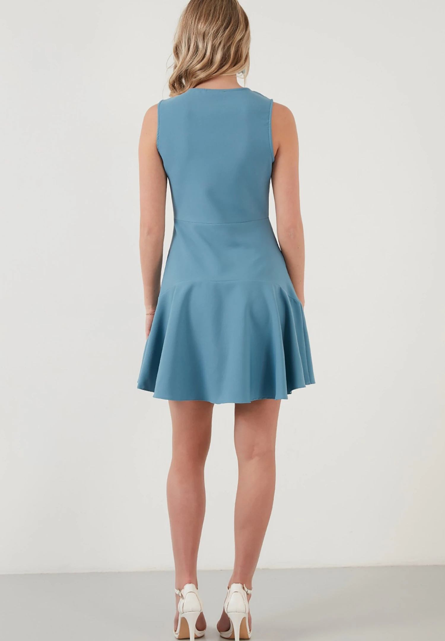 LELA Regular Fit - Vestido Informal - Blue - Imagen 3