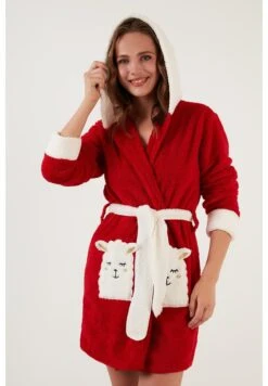 LELA Regular Fit - Albornoz - Red