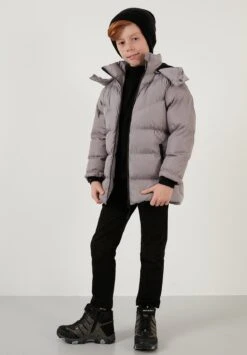 LELA Abrigo De Invierno - Light Grey