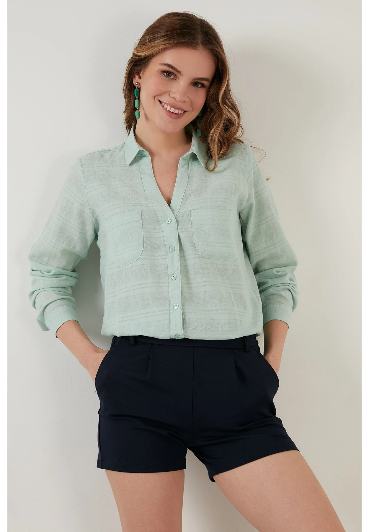 LELA Camisa - Mint - Imagen 4