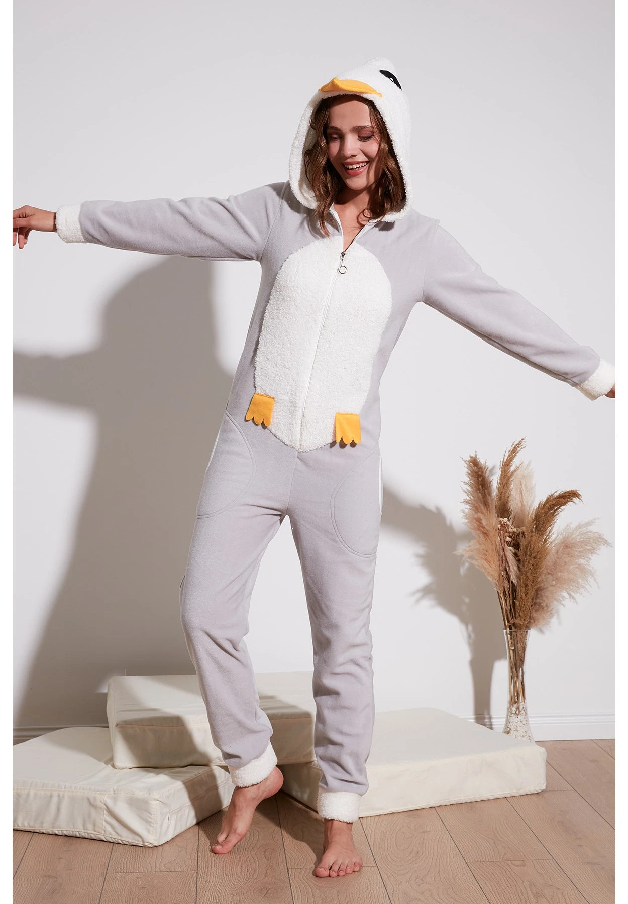 LELA Regular Fit - Pijama - Grey