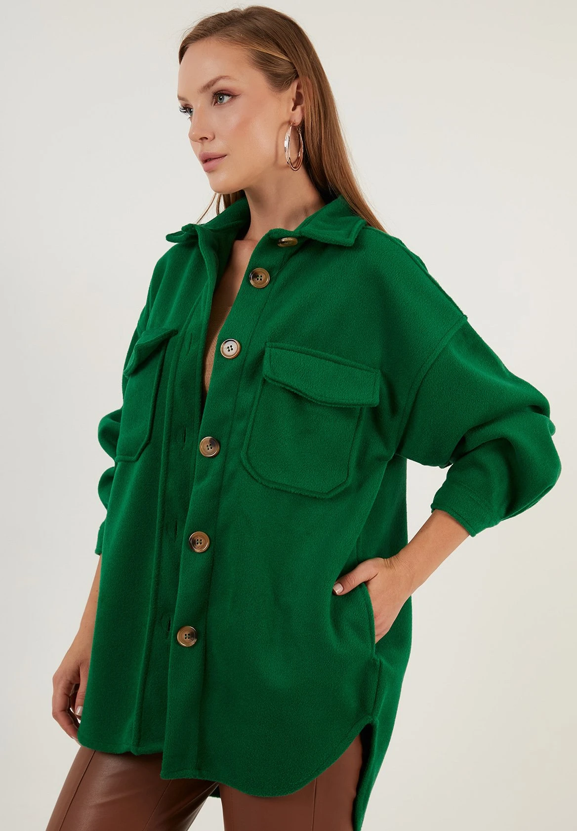 LELA Loose Fit - Chaqueta Fina - Benetton Color - Imagen 5