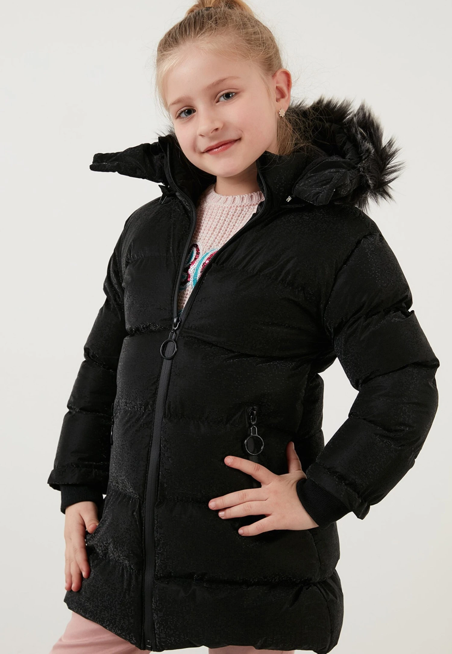 LELA Regular Fit - Abrigo De Invierno - Black - Imagen 7