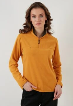 LELA Slim Fit - Forro Polar - Mustard Color